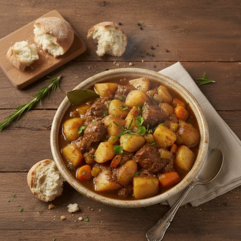 Recette de ragoût de pommes de terre maison