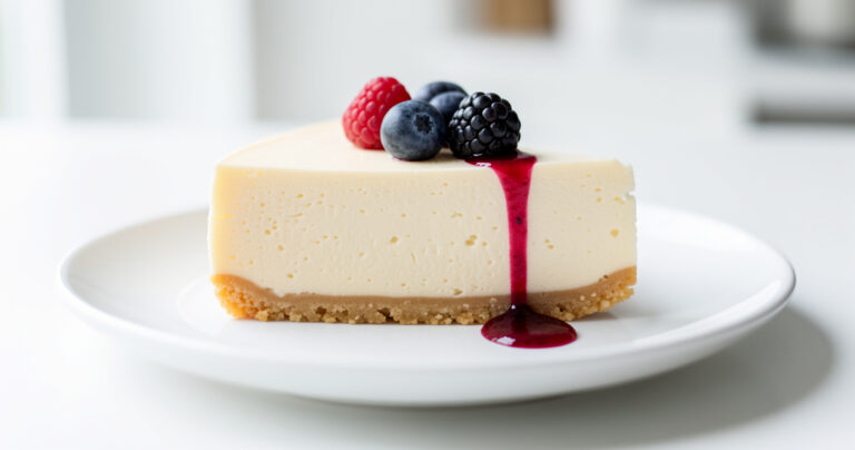 Cheesecake sans cuisson : la recette crémeuse et facile