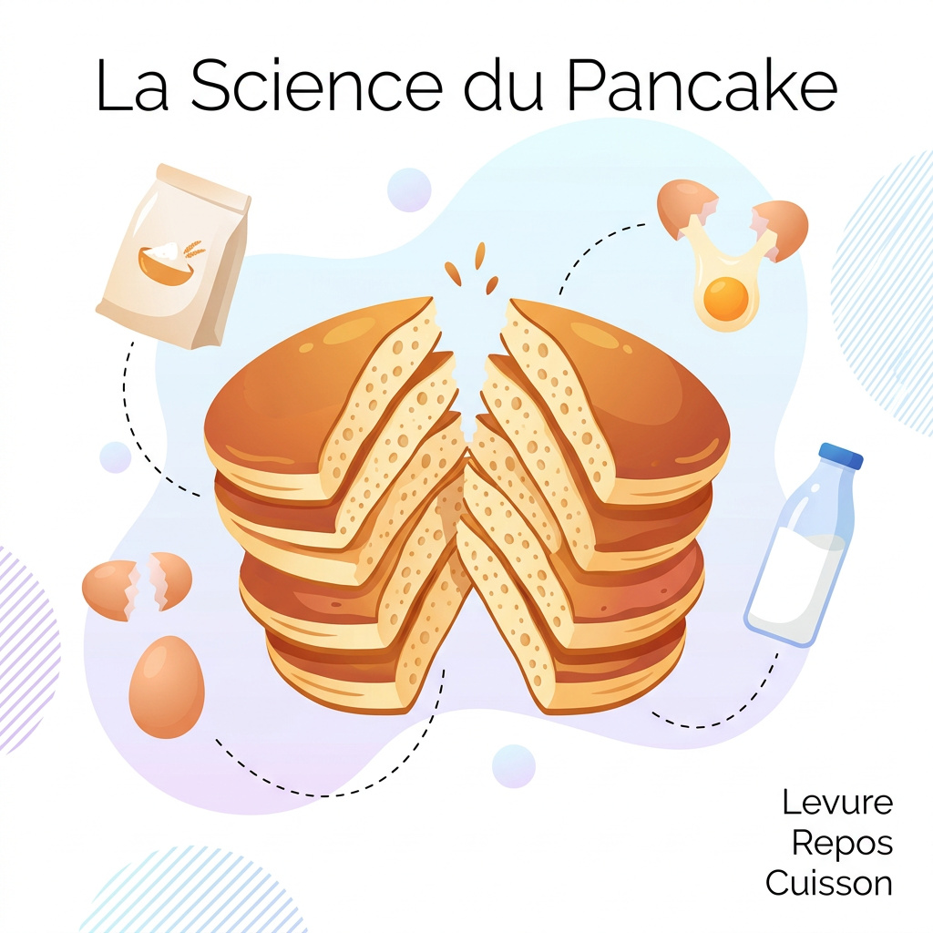 Infographie : recettes pancake
