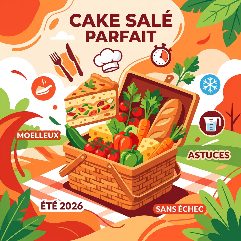 Infographie : cakes salés recettes