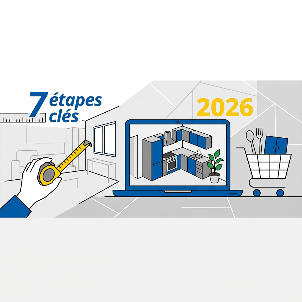 Infographie : faire sa cuisine ikea 3d