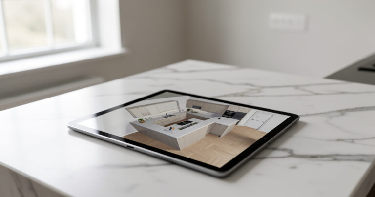Refaire sa cuisine en 3D : logiciels, étapes et tendances 2026