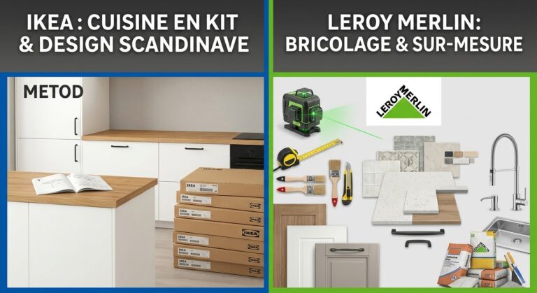 Ikea ou Leroy Merlin : quel catalogue choisir pour votre cuisine en 2026 ?