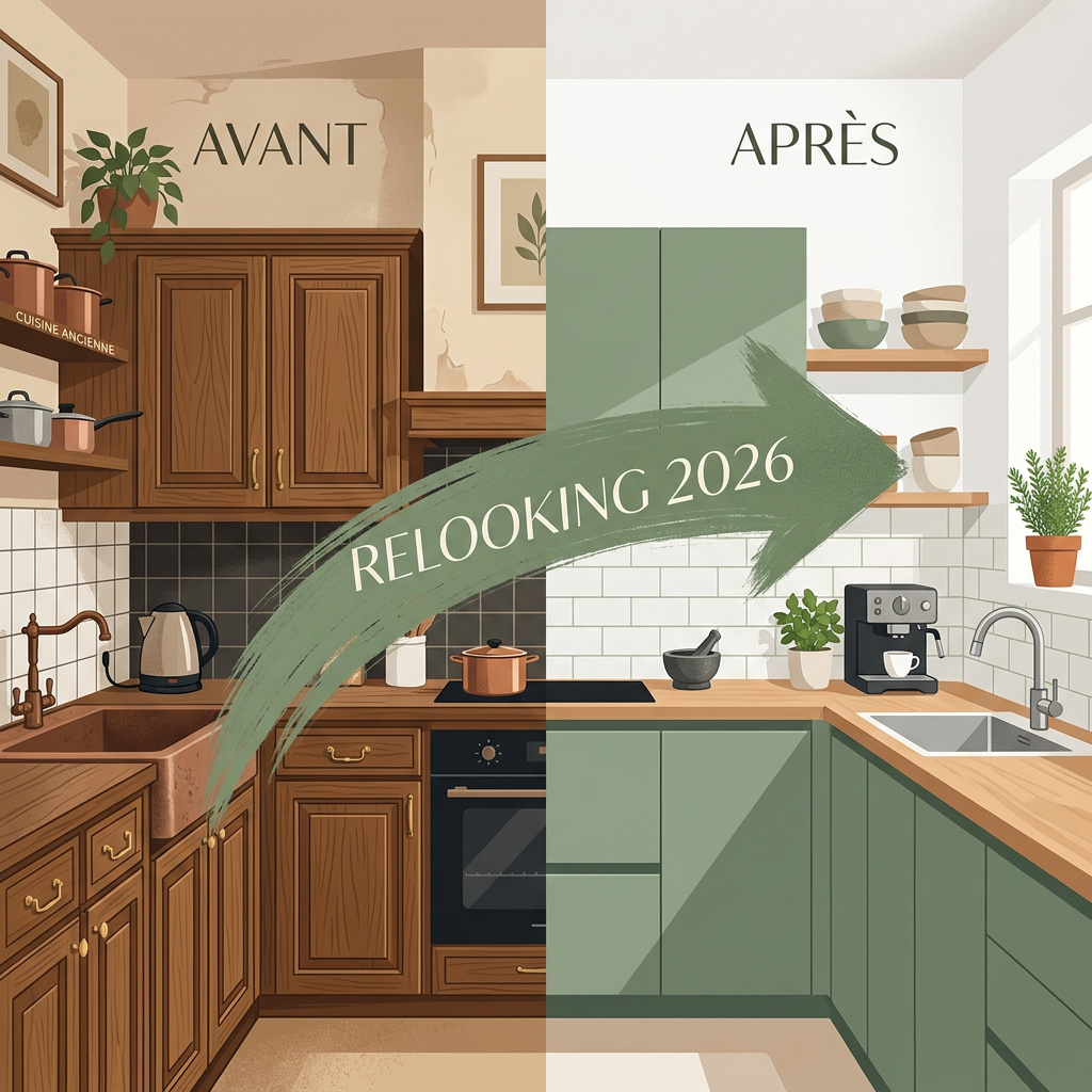Infographie : relooker sa cuisine en bois