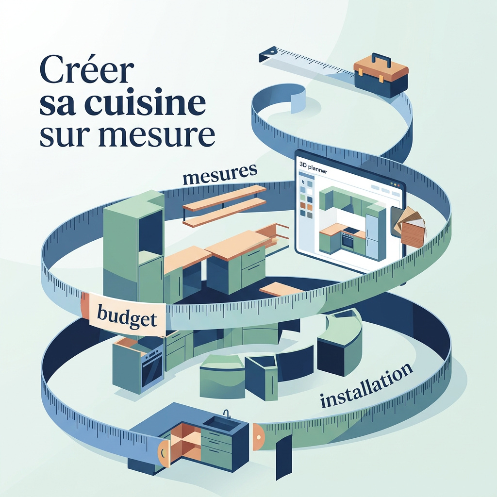 Infographie : créer sa cuisine sur mesure