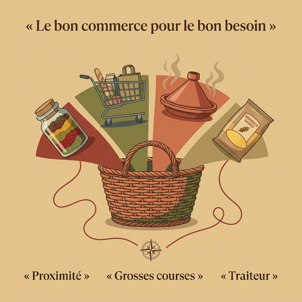 Infographie : epicerie marocaine avignon