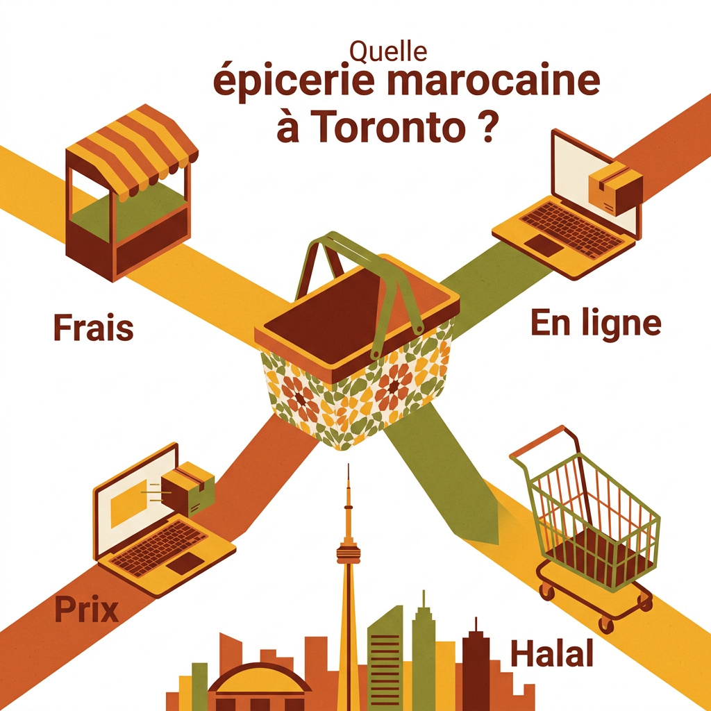Infographie : epicerie marocaine toronto